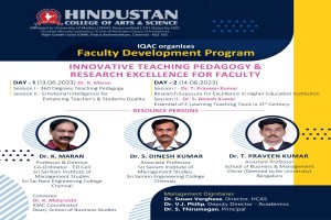 Innovative Teaching Pedagogy and Research Excellence For Faculty