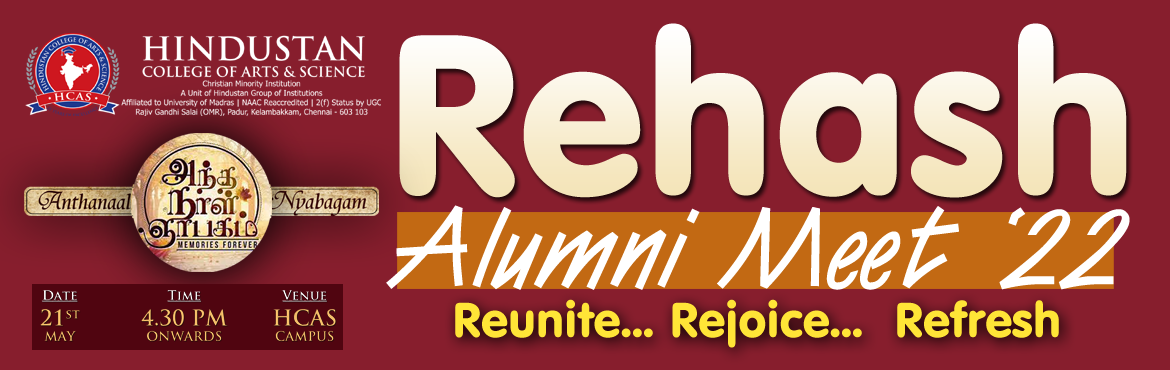 REHASH 2022 - MEGA ALUMNI MEET