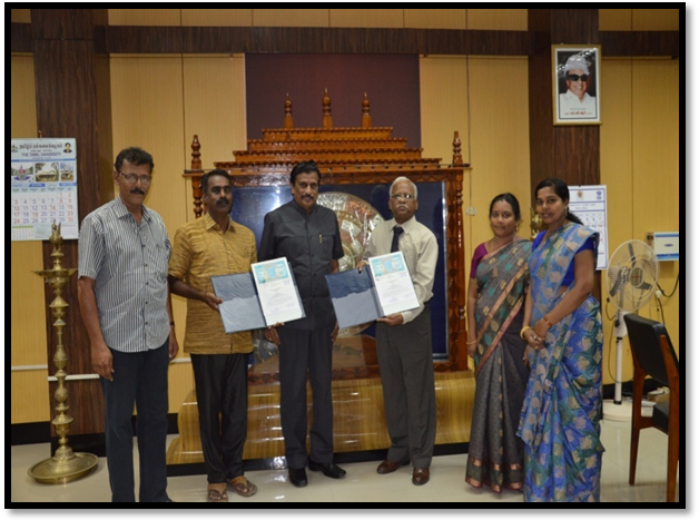 Department of Biotechnology signed MoU with Department of Environmental & Herbal sciences, Tamil University Thanjavur.