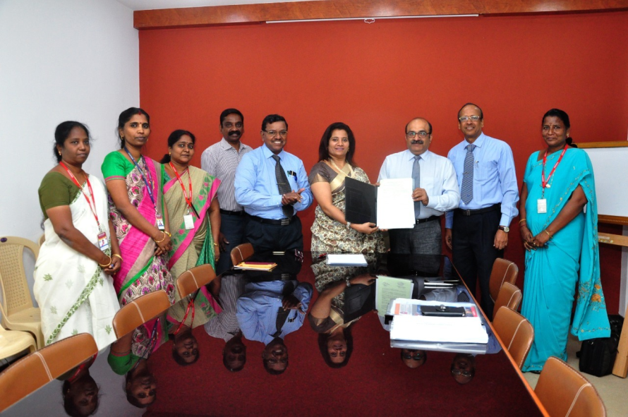 Signed MoU on 17/2/2020 with Vidhyarupa School of Management Studies, Kochi, Kerala