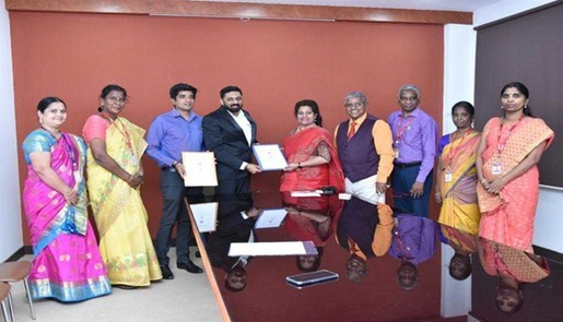 Signed MoU on 27/2/2020 with Tamil Nadu Advanced Technical Training Institute (TATTI)