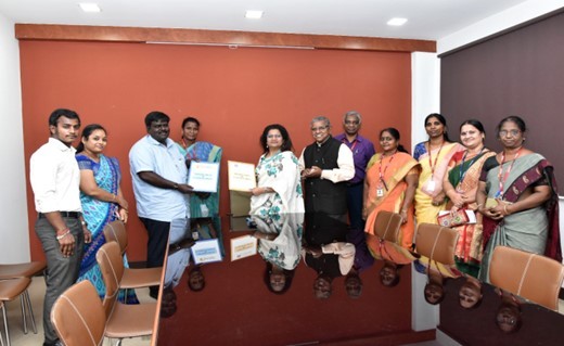 Signed MoU on 28/2/2020 with Eva Stalin IAS Academy, Chennai.