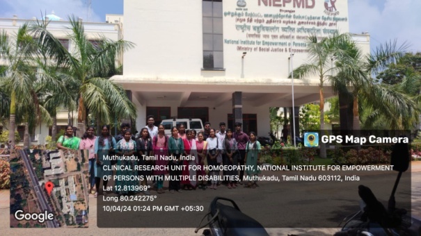 Institutional Visit To National Institute For Empowerment Of Persons With Multiple Disabilities (Niepmd).