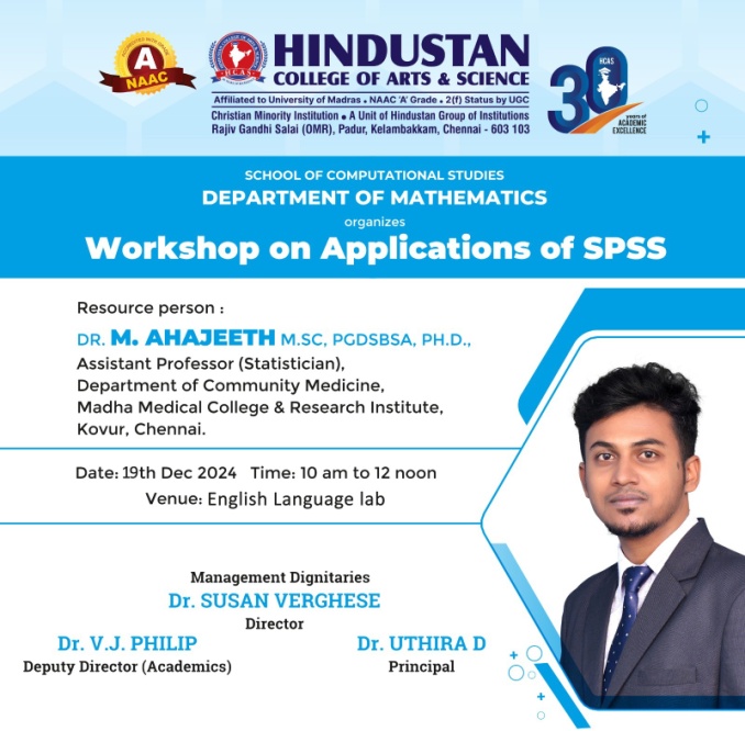 Workshop on application of spss 