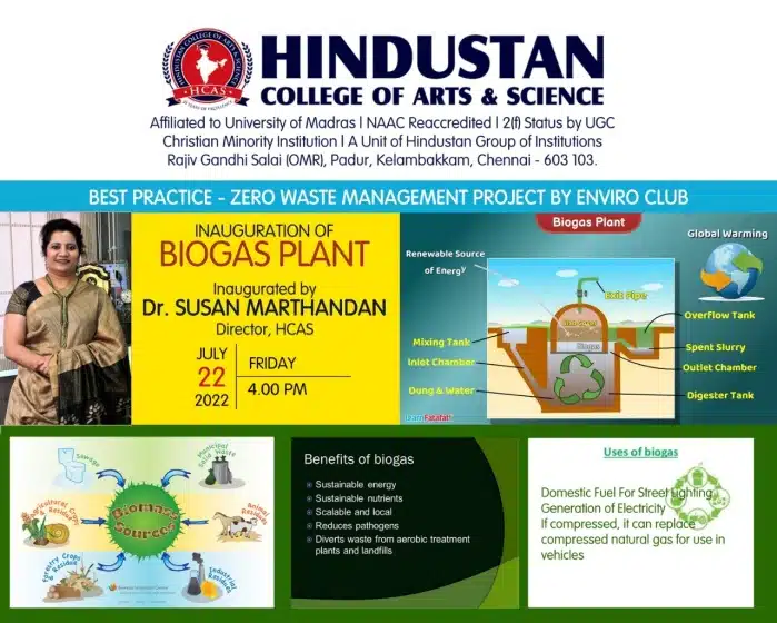 Inauguration Of Biogas Plant