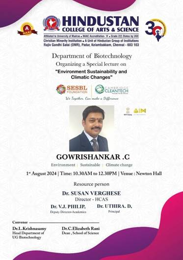 Environment sustainability and climatic changes