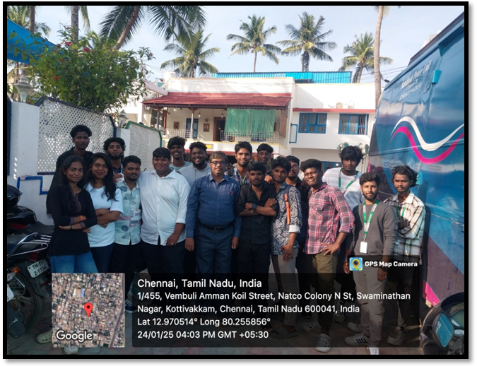 Industrial Visit To Tv Series Shooting Spot