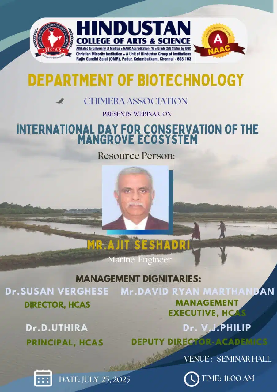 International Day For Conservation Of The Mangrove Ecosystem On 25th July 2025