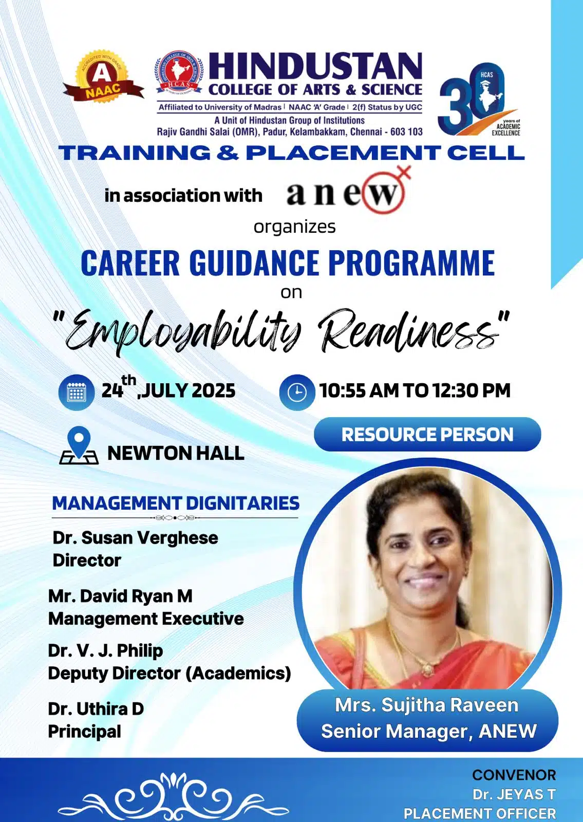 Career Guidance Programme On Employability Readiness On 24th July 2025
