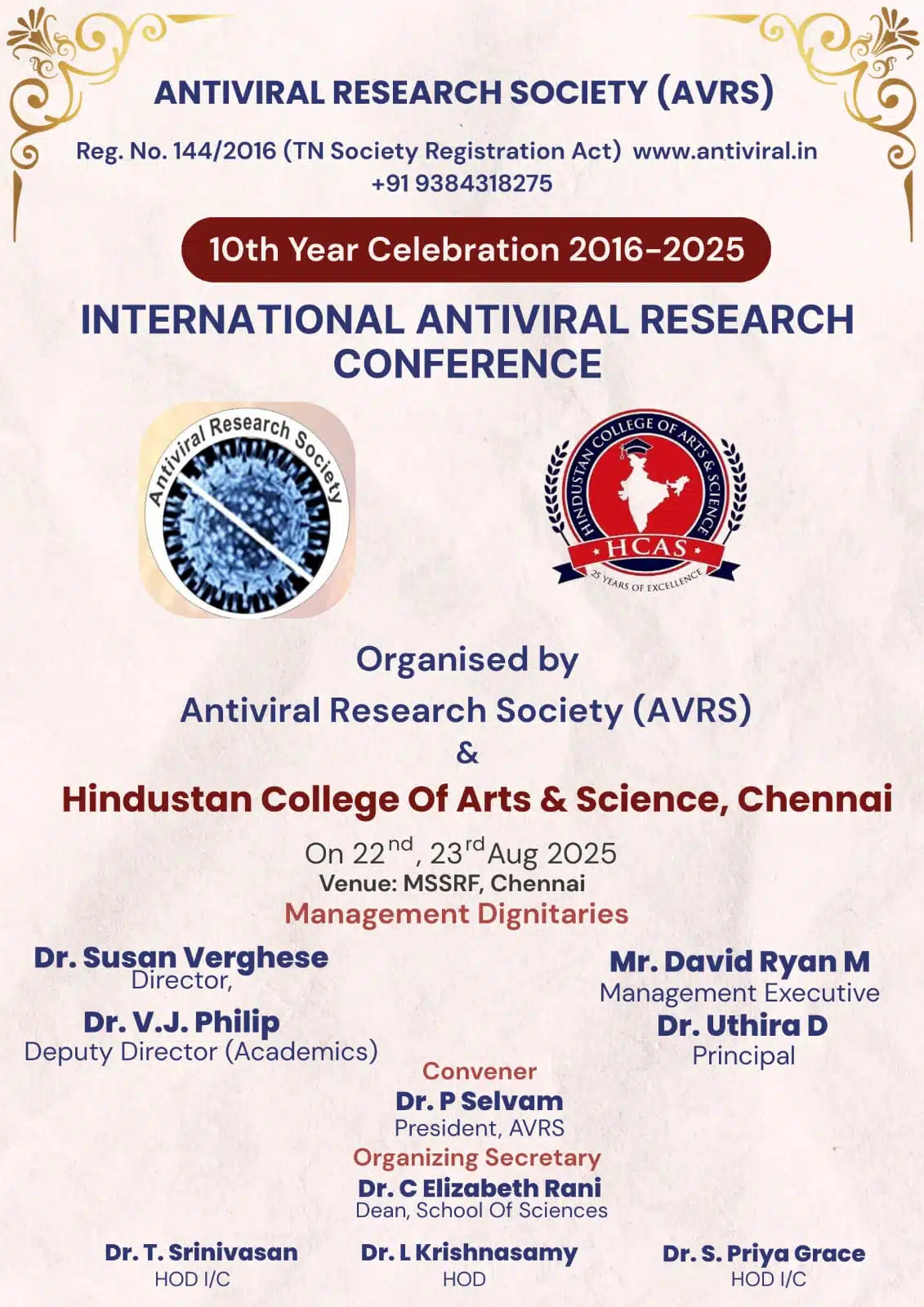 International Antiviral Research Conference 2025