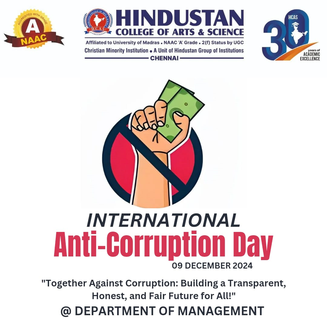 Anti-Corruption Day Commemoration On 9th December 2024
