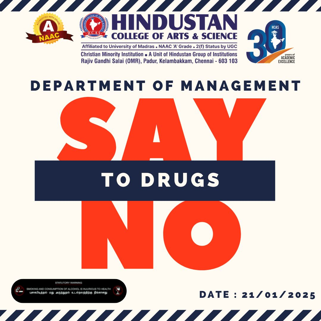 Drug Awareness Programme – “Say No to Drugs” On 21st January 2025