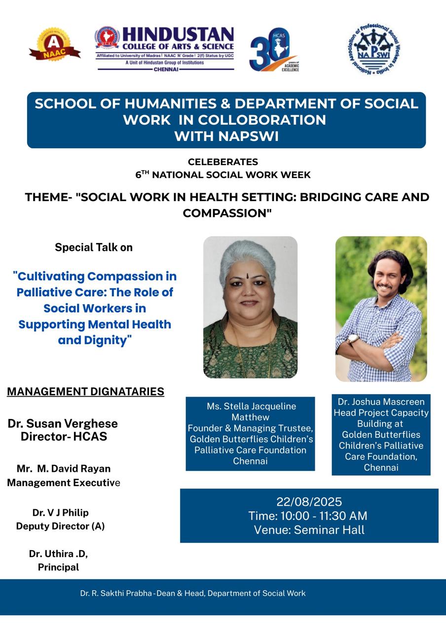 Social Work In Health Setting Briding Care And Compassion On 22nd August 2025