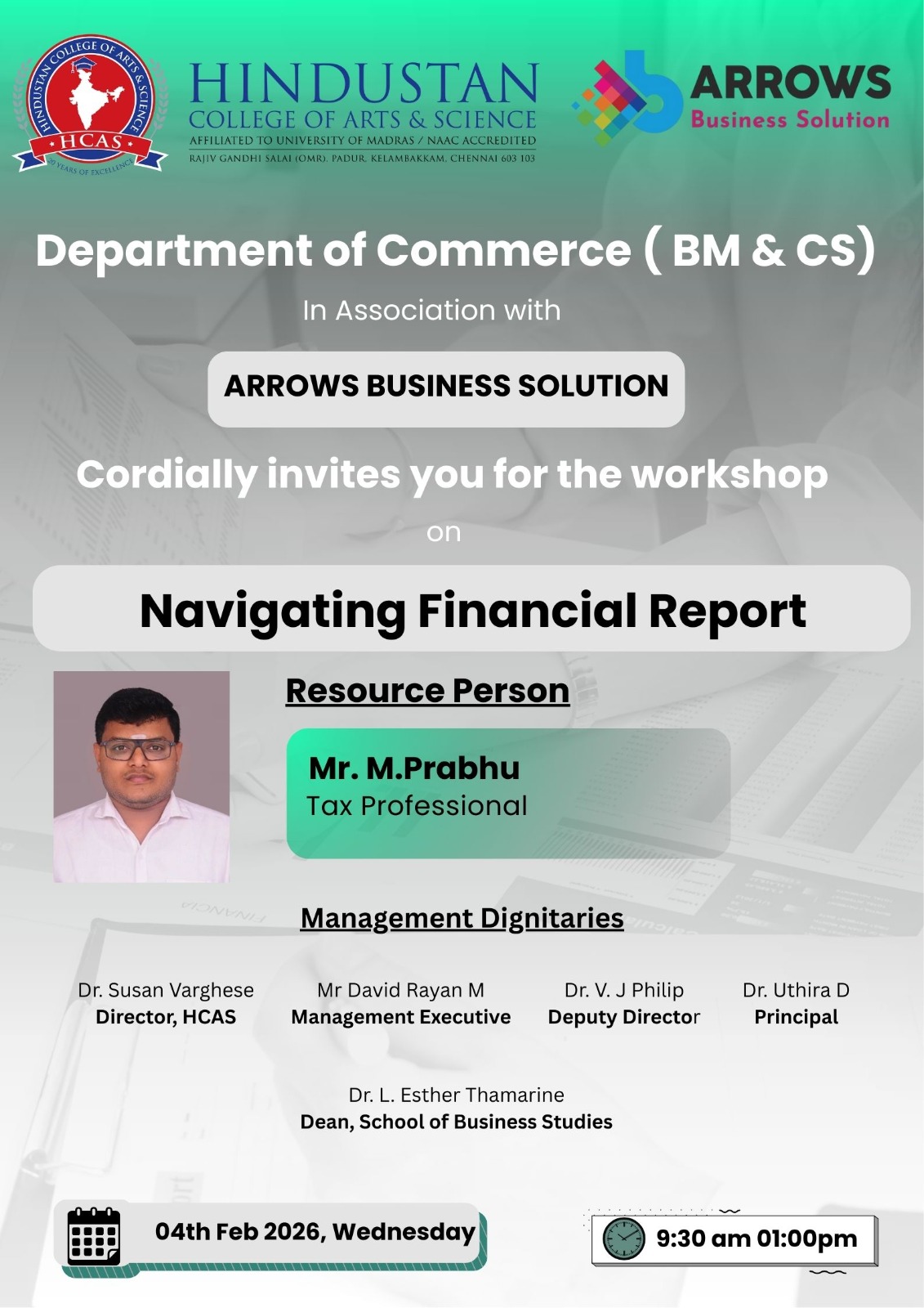 Navigating Financial Report On 4th February 2026