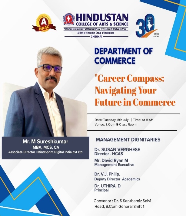 Shaping Futures Through Commerce — Career Compass Sessions On 8th July 2025