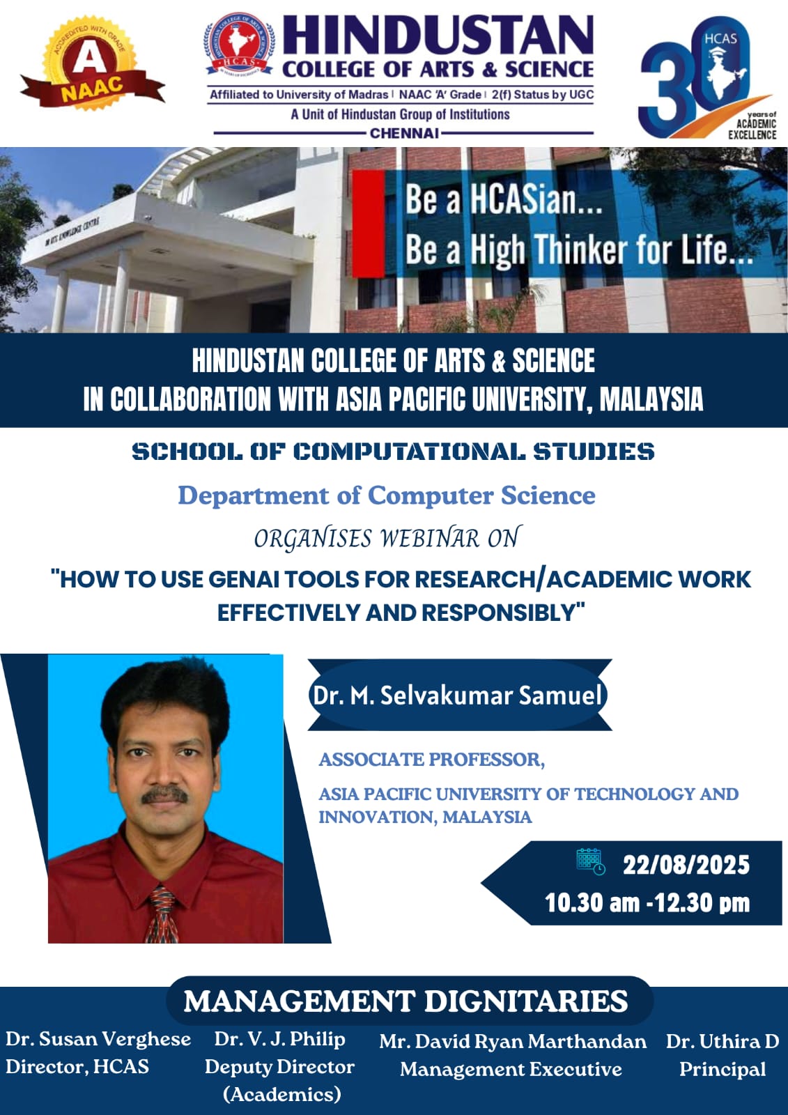 How To Use Gen Ai Tools For Research/Academic Work Effectively & Responsibly On 22nd August 2025