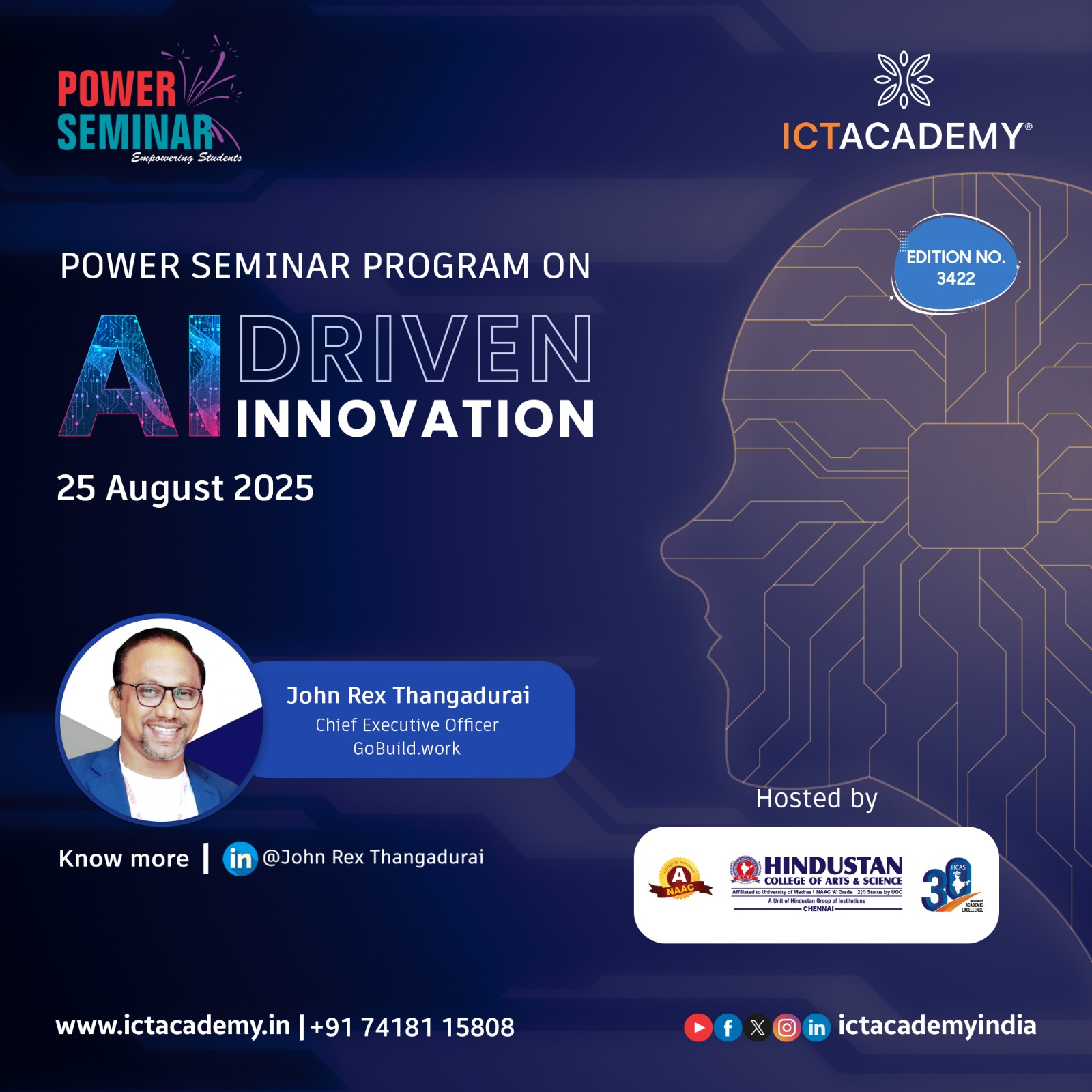 Power Seminar AI Driven Innovation On 25 August 2025