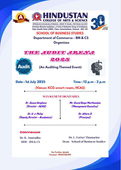 "Audit Arena 2025" On 1st July 2025